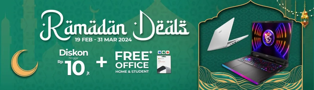 3 Alasan Mengapa Lebaran jadi Momen Tepat untuk Beli Gadget Baru 7 hipwee-ramadhan deals - MSI