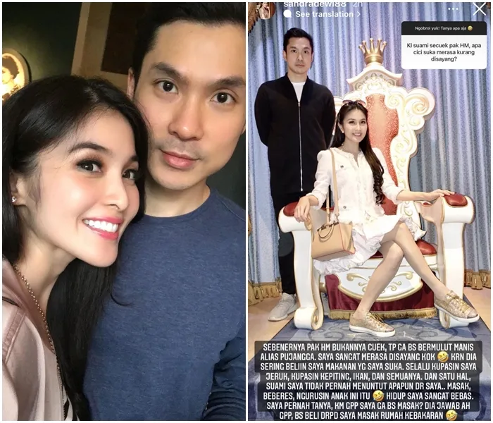 Sandra Dewi Ungkap Sifat Asli Harvey Moeis yang Bikin Warganet Iri 3 Tanggapan Sandra Dewi soal suaminya yang terkesan cuek