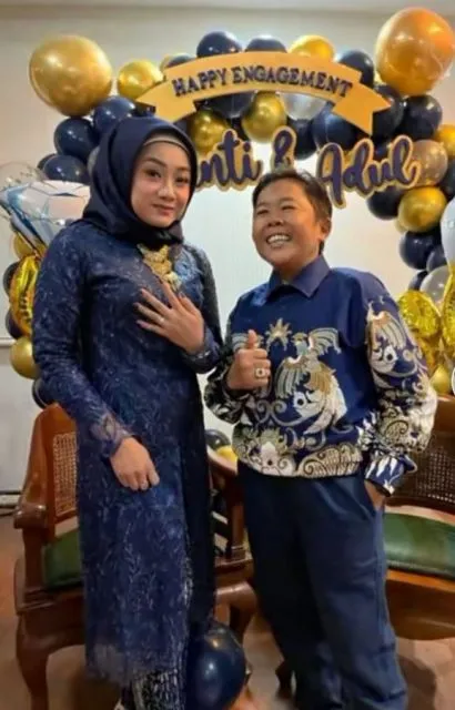Lepas Status Duda, Komedian Adul Resmi Menikah Lagi dengan Gadis Bernama Wenty 4