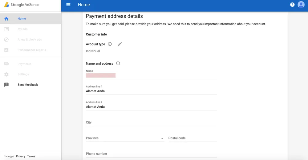 Cara Daftar Google AdSense dan Mengaktifkannya di Website 7 cara daftar google adsense