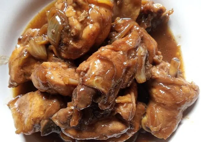 Resep Ayam Kecap Pedas Manis Sederhana 2 ayam kecap