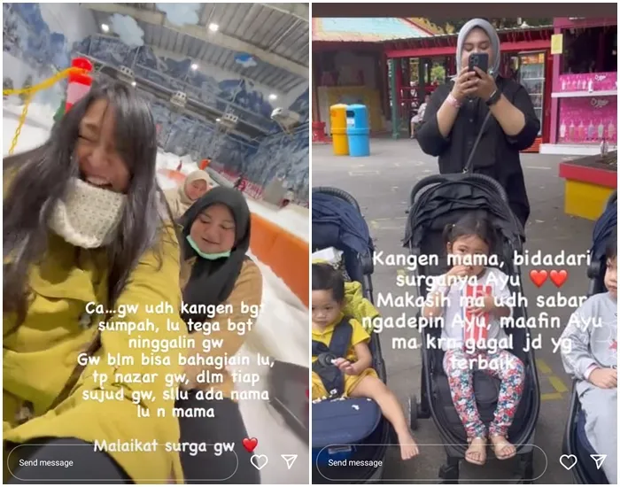 Ibu dan Adik Ayu Anjani Meninggal Dunia dalam Insiden Kapal Tenggelam di Labuan Bajo 6 Curhat pilu Ayu untuk mendiang ibu dan adik