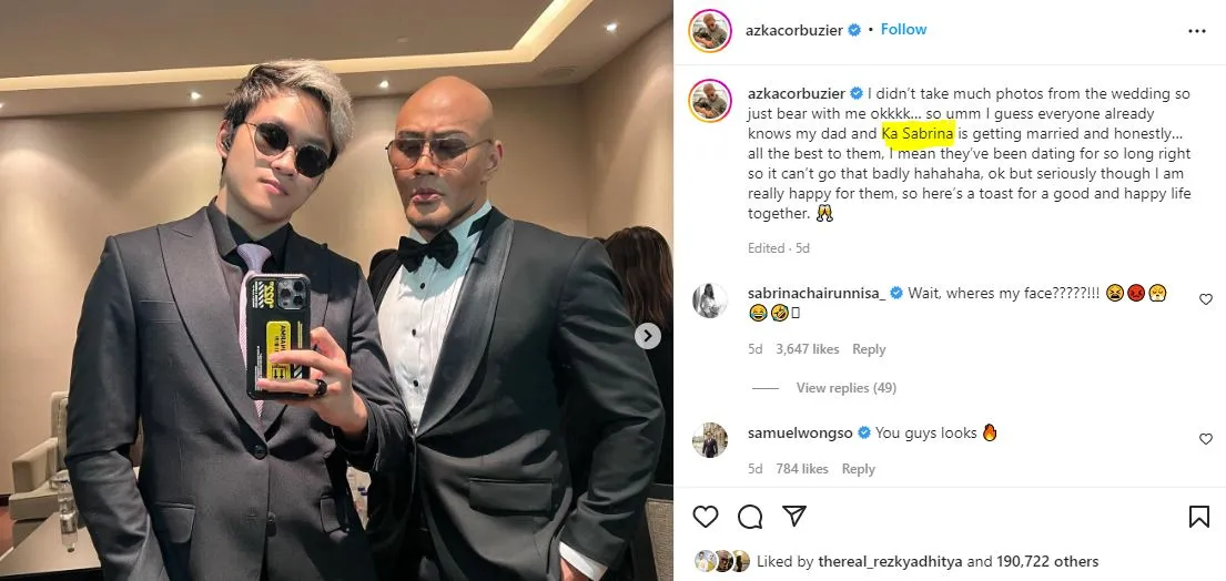 Deddy Corbuzier Ungkap Alasan Azka Panggil Ibu Sambungnya Kakak, Bukan Mama 4