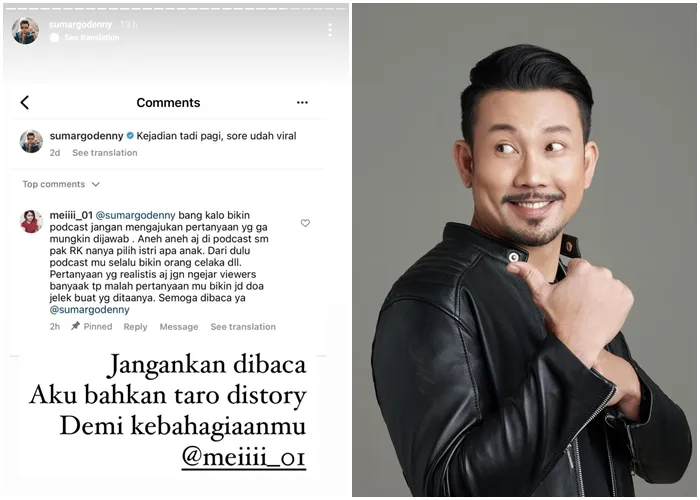 Podcastnya Disebut Bawa Petaka, Reaksi Denny Sumargo Bikin Warganet Tak Berkutik 4 Podcast Densu dianggap bawa celaka