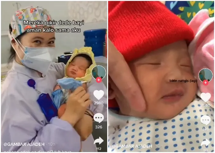 Viral Nakes Cubit Pipi Bayi Pasien, Tambah Deretan Konten Nakes yang Dikecam 4