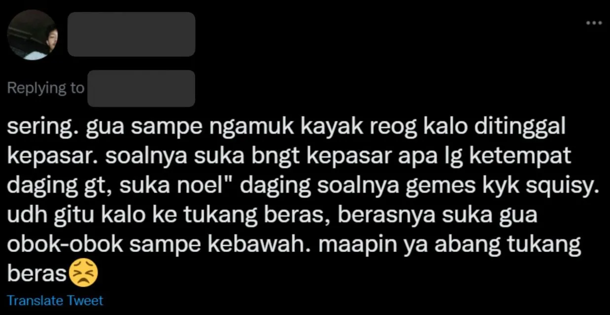 Curhat Warganet Sering Ditinggal Mama ke Pasar Diam-diam Saat Masih Kecil 12