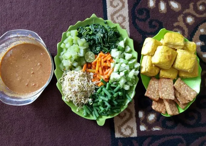 Resep Pecel Sayur Sambal Kacang ala Rumahan 2 pecel sayur