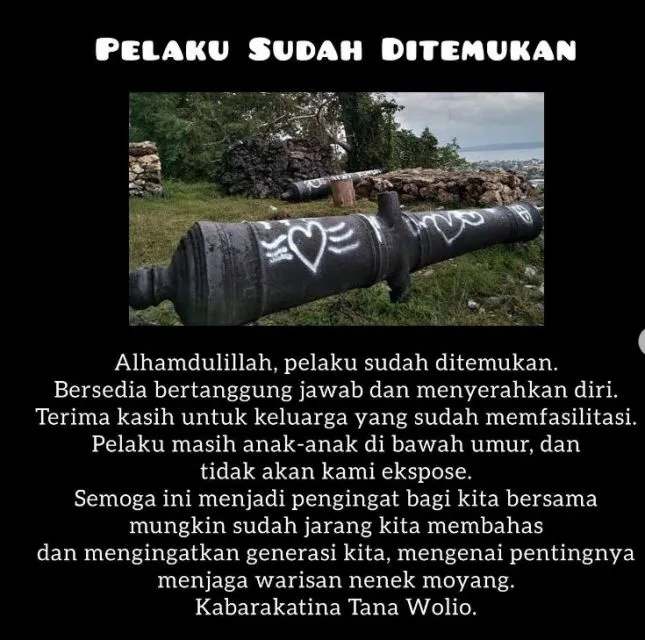 Arie Kriting Temukan Pelaku Vandalisme di Situs Bersejarah Lewat Sayembara 4