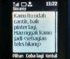 Hal-Hal Absurd yang Ngetren Pada Masa Keemasan SMS. Pernah Ngalamin? Berarti Kamu Udah Tua~ 7