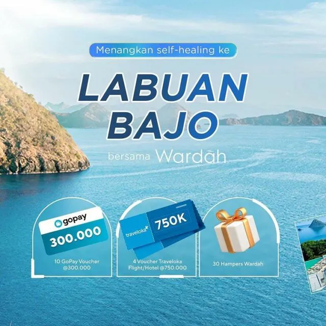Wardah Gelar Kompetisi TikTok Berhadiah Liburan ke Labuan Bajo 3 Wardah TikTok Idol Hun Goes to Labuan bajo 2022