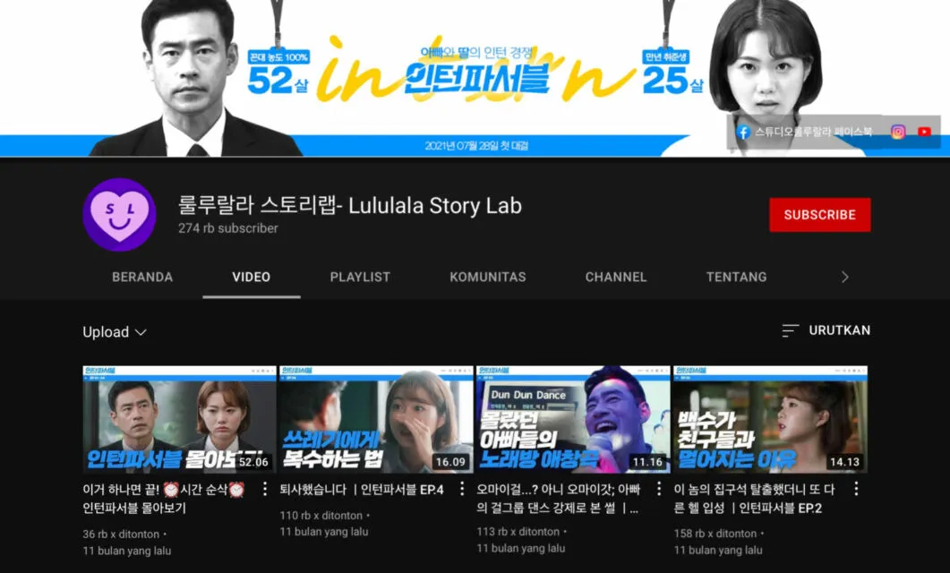 8 Rekomendasi Kanal YouTube Buat Streaming Drama Korea 12