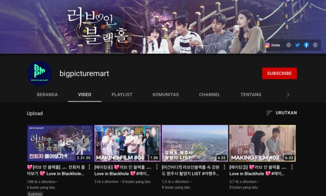8 Rekomendasi Kanal YouTube Buat Streaming Drama Korea 13
