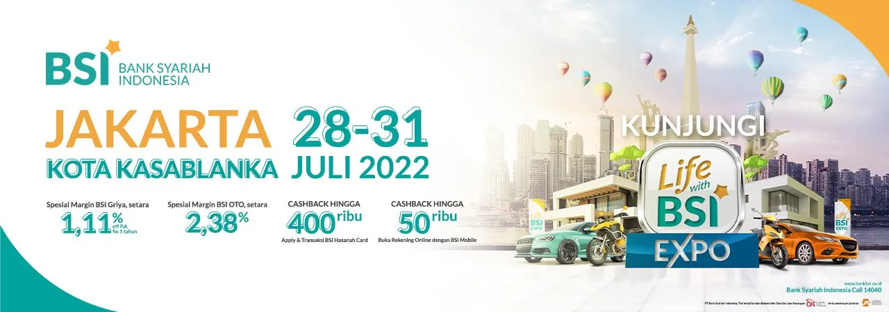 BSI Gelar Life with BSI Expo Jakarta, Targetkan Pertumbuhan Pembiayaan Double Digit 2