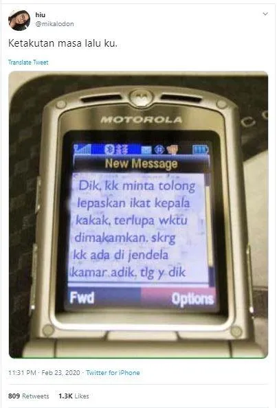 Hal-Hal Absurd yang Ngetren Pada Masa Keemasan SMS. Pernah Ngalamin? Berarti Kamu Udah Tua~ 8