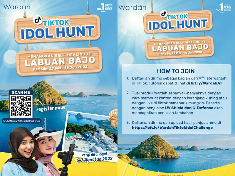 Wardah Gelar Kompetisi TikTok Berhadiah Liburan ke Labuan Bajo 4