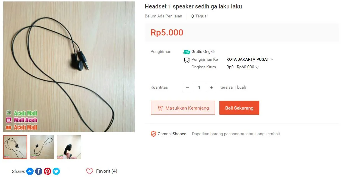 7 Barang Absurd dan Kocak yang Dijual di Online Shop, kok Ada Aja yang Beli~ 13 barang absurd yang dijual di online shop
