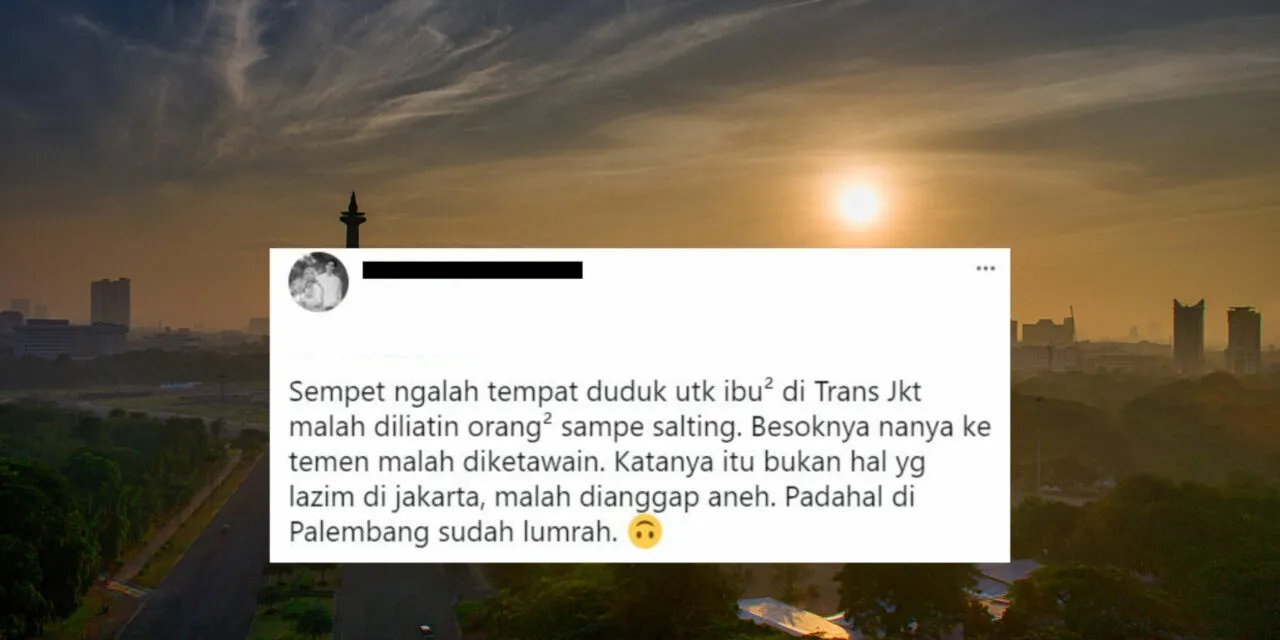 Pengalaman Kocak Warganet Alami Culture Shock saat Merantau ke Jakarta 13 Culture shock di Jakarta