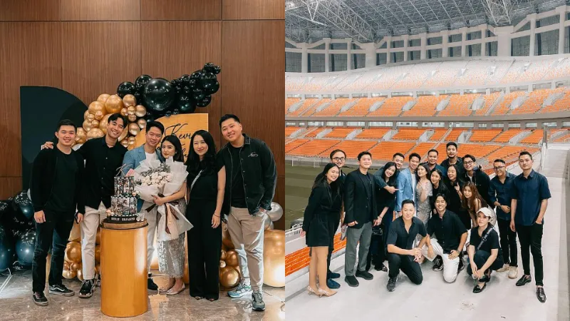 Kevin Sanjaya Lamar Valencia Tanoesoedibjo di Stadion JIS: She Said Yes! 4 Kevin Sanjaya melamar Valencia