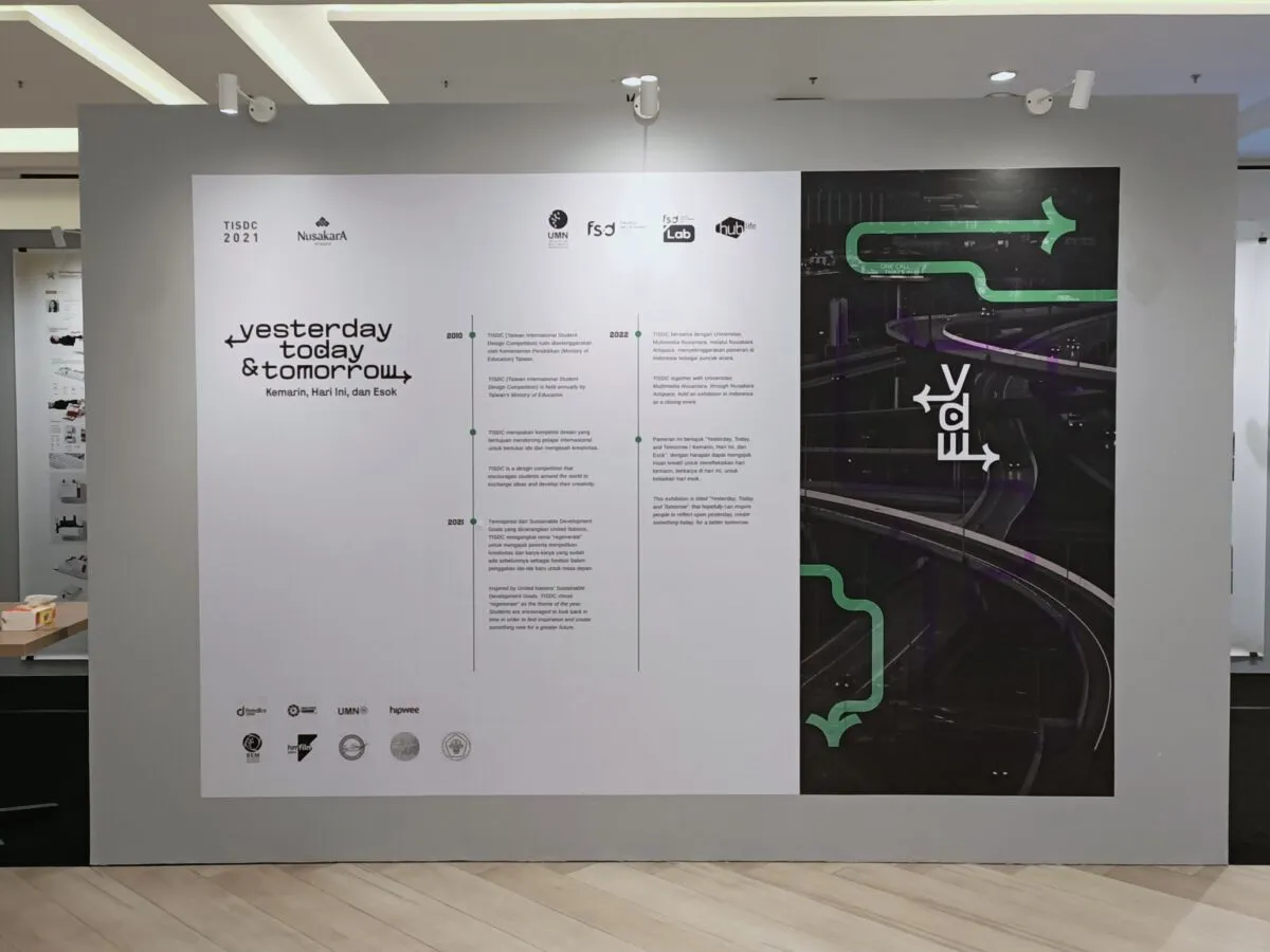 Nusakara Artspace dari FSD UMN Berhasil Gelar Pameran Kolaborasi Bersama TISDC 2021 (Taiwan International Student Design Competition 2021)! 1