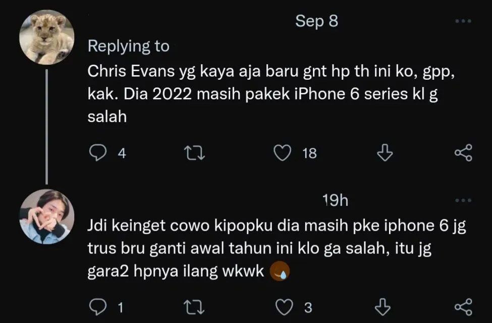 Cerita Warganet Setia dengan HP Lamanya di Tengah iPhone Baru yang Rilis Terus. Relate? 15 Akhirnya bisa relate sama artis