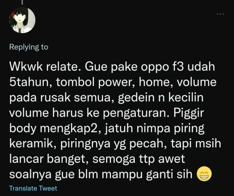 Cerita Warganet Setia dengan HP Lamanya di Tengah iPhone Baru yang Rilis Terus. Relate? 18 The real definition of tahan banting