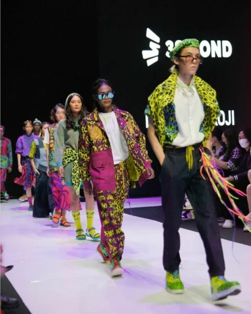 Bonge Tampil di Runway JF3 Fashion Festival 2022, Warganet: Naik Kelas! 4 Bonge bersama artis dan model lainnya
