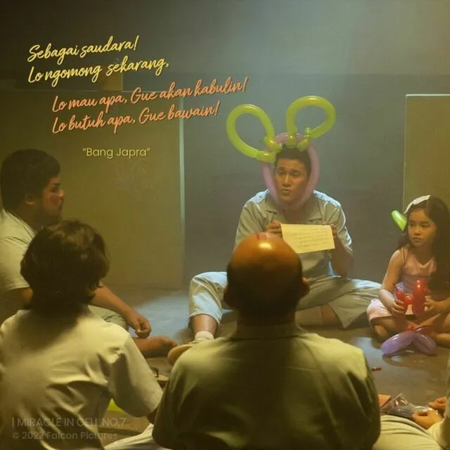 5 Fakta Menarik Miracle in Cell No.7 Indonesia, Perjuangan Rakyat Kecil Mendapat Keadilan 6 Pendalaman karakter Vino G Bastian