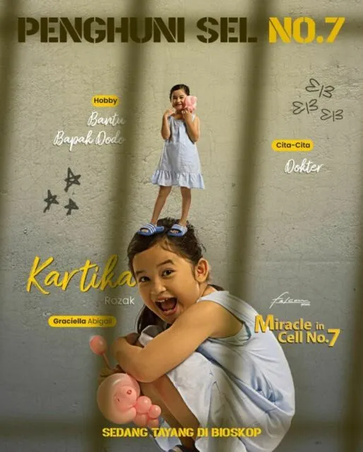 5 Fakta Menarik Miracle in Cell No.7 Indonesia, Perjuangan Rakyat Kecil Mendapat Keadilan 7 Graciella Abigail sebagai Kartika