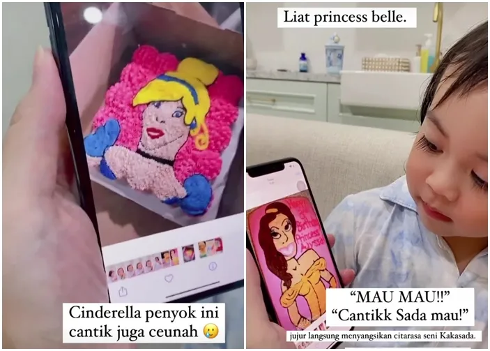 Fitrop Beri Kejutan Ugly Cake ke Anak, Warganet Puji Reaksi Sada 3 Fitrop kasih kejutan ugly cake ke anaknya