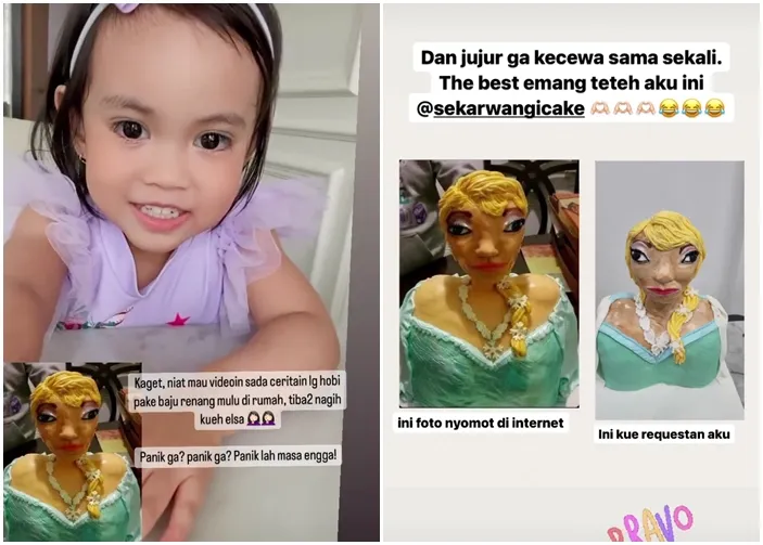 Fitrop Beri Kejutan Ugly Cake ke Anak, Warganet Puji Reaksi Sada 4 Fitrop kasih kejutan ugly cake ke anaknya