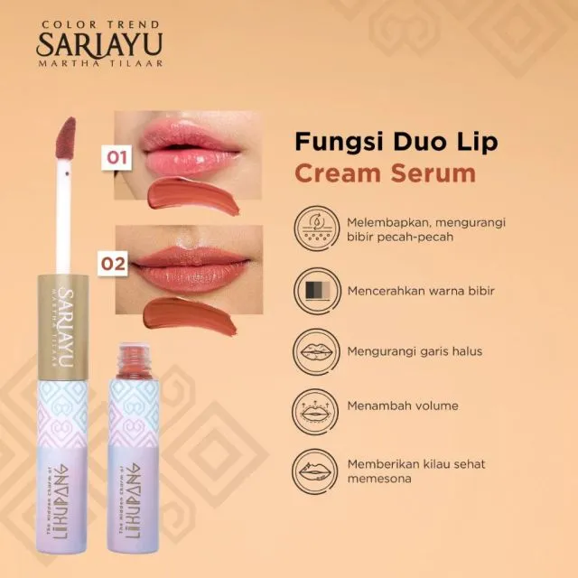 5 Liptint Merek Lokal Terbaru dan Tahan Lama 8 review liptint sariayu