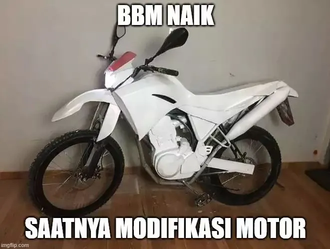 Kumpulan 11 Meme Merespons BBM Naik, Kocak sih tapi kok Bikin Sedih~ 20 Meme BBM naik