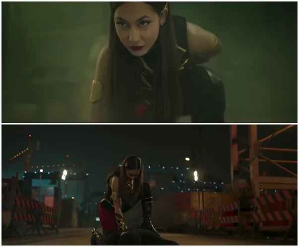 Film Sri Asih Rilis Trailer Resmi, Aksi Bela Diri Pevita Pearce Tuai Pujian 4 Adegan perkelahian di film Sri Asih