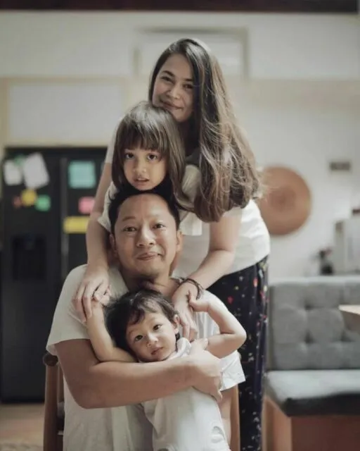 Anak Ringgo Agus Tolak Ajakan Bolos Sekolah, Warganet: Tunggu Nanti Kalau Udah SMA 4 Keluarga Ringgo Agus Rahman