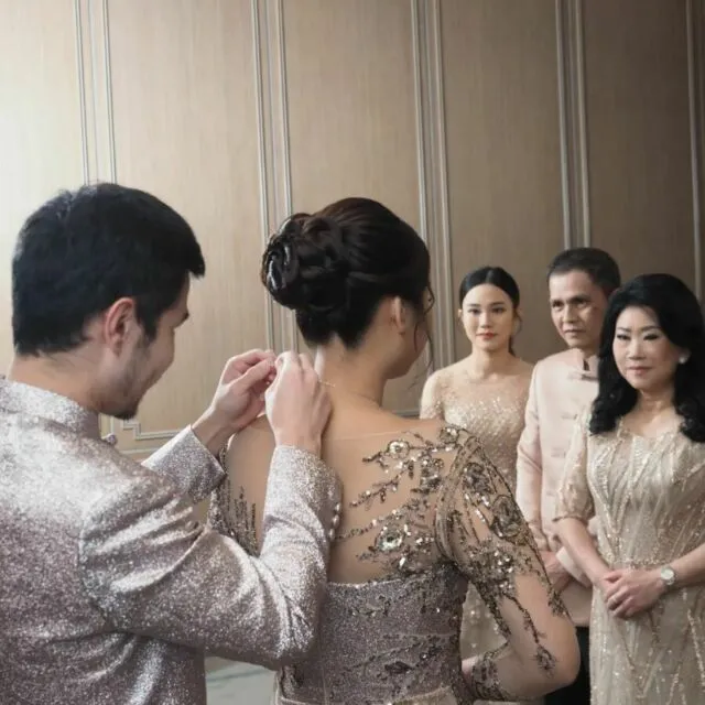 Syahdunya Momen Lamaran Jess No Limit dan Sisca Kohl dengan Adat Tionghoa 11 Dihadiri keluarga