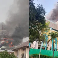 Kronologi dan Penyebab Kubah Masjid Islamic Center Terbakar Hingga Ambruk