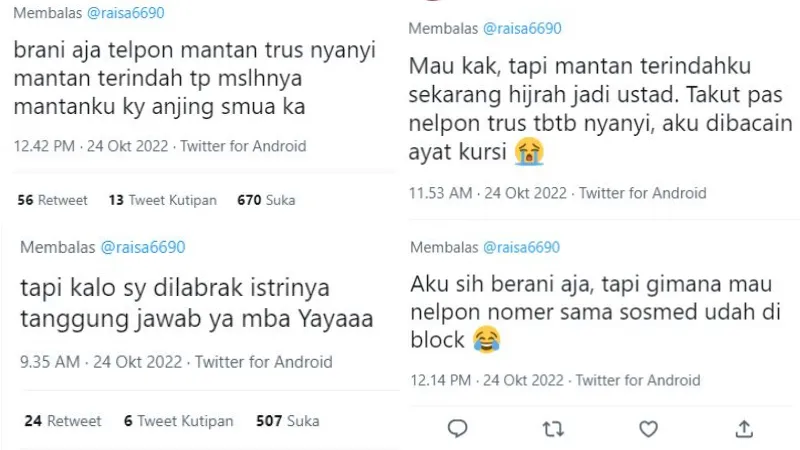 Raisa Tantang Penggemar Nelpon Mantan lalu Nyanyi Mantan Terindah. Warganet Malah Curhat~ 2 Raisa tantang penonton