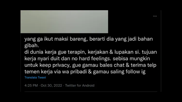 Cerita Warganet Tentang Sisi Gelap Dunia Kerja. Perjuangan Memang Sekeras itu~ 12