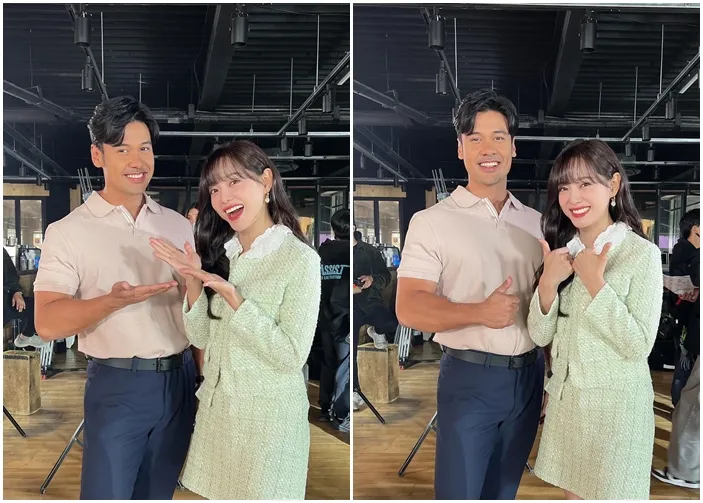 Momen Kompaknya Chicco Jerikho, Kim Sejeong dan Ahn Hyo Seop. Siap Main Drama Bareng! 6 Bakal bintangi mini drama Office Romance Recipe