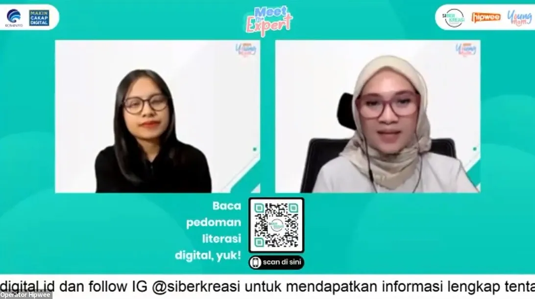 Meet the Expert #MakinCakapDigital Siberkreasi X Hipwee Bahas Peran Ibu Cegah Kecanduan Internet pada Anak 5