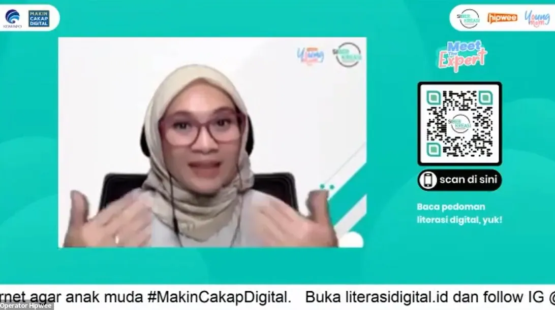 Meet the Expert #MakinCakapDigital Siberkreasi X Hipwee Bahas Peran Ibu Cegah Kecanduan Internet pada Anak 6