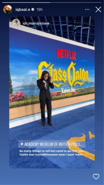 Iqbaal Ramadhan Hadiri World Premiere Film Perwakilan Asia Pasifik