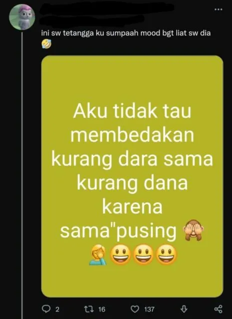 Postingan Story WA ini Dijamin Nggak Bikin Insecure, Justru Mewakili Keresahan Banyak Orang 16 Gini doang ngakak