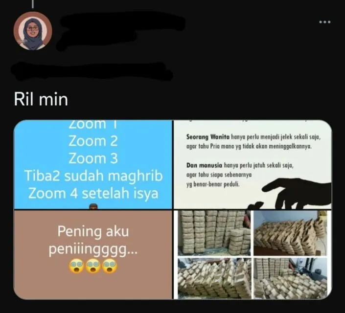 Postingan Story WA ini Dijamin Nggak Bikin Insecure, Justru Mewakili Keresahan Banyak Orang 20 Sebuah update kehidupan
