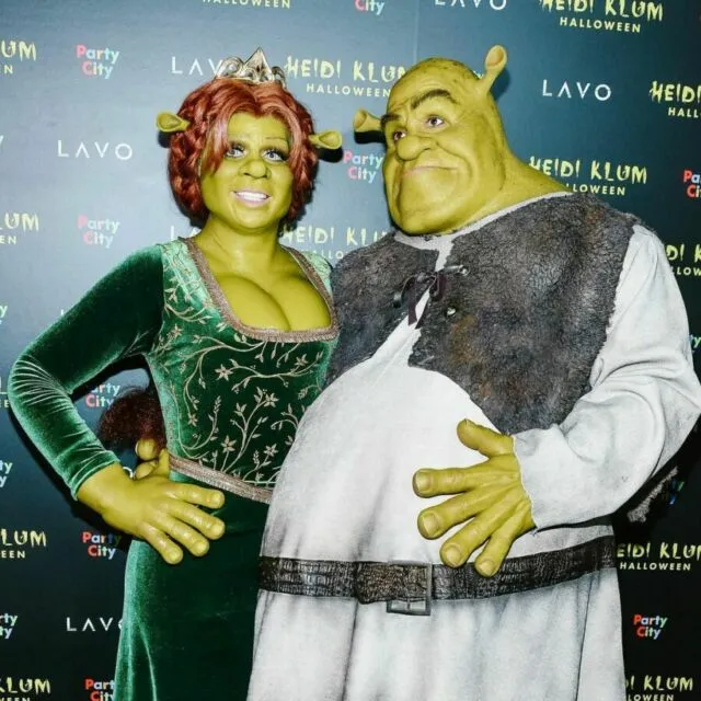 11 Kostum Halloween Nyentrik ala Heidi Klum, Dari Cacing sampai Mayat 14 Heidi Klum Halloween