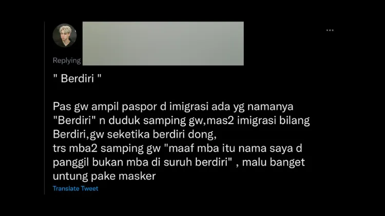 Apa Nama Orang Paling Unik yang Pernah Kamu Dengar? Dijamin Masih Kalah dengan Cerita Warganet ini 12