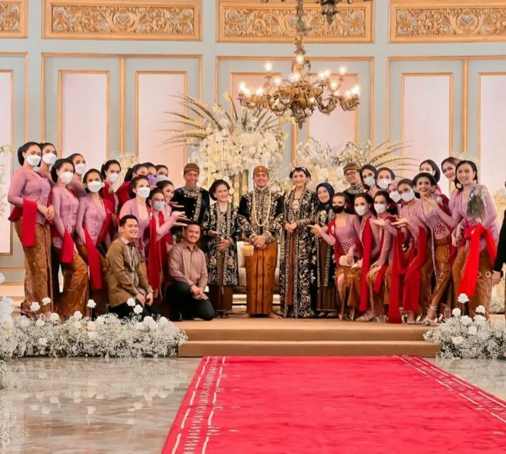 10+ Detail Pernikahan Kaesang dan Erina Gudono, Kental Perpaduan Adat Jogja-Solo 31 Detail pernikahan Kaesang dan Erina