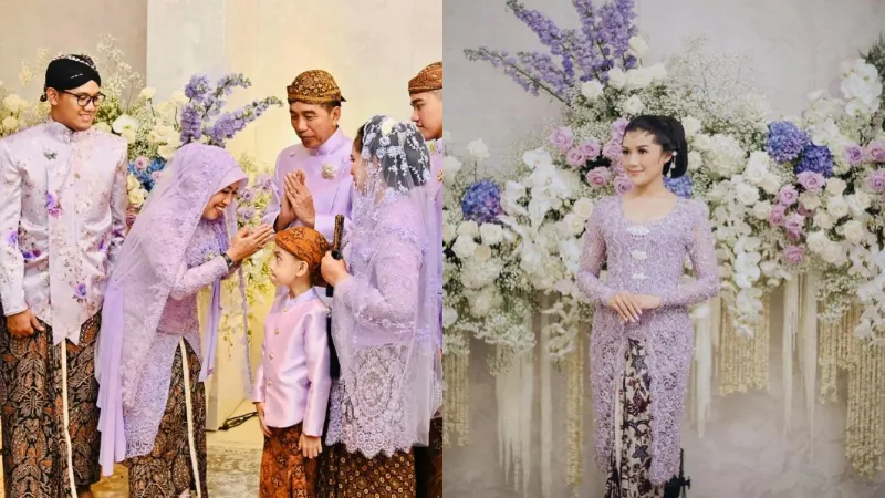 10+ Detail Pernikahan Kaesang dan Erina Gudono, Kental Perpaduan Adat Jogja-Solo 24 Detail pernikahan Kaesang dan Erina