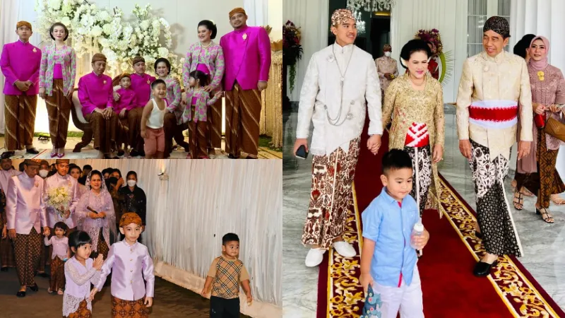 10+ Detail Pernikahan Kaesang dan Erina Gudono, Kental Perpaduan Adat Jogja-Solo 32 Nahyan