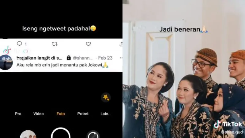Viral Cuitan Lama Adik Erina Gudono Rela Kakaknya Jadi Mantu Presiden Terwujud 3 Adik Erina Gudono